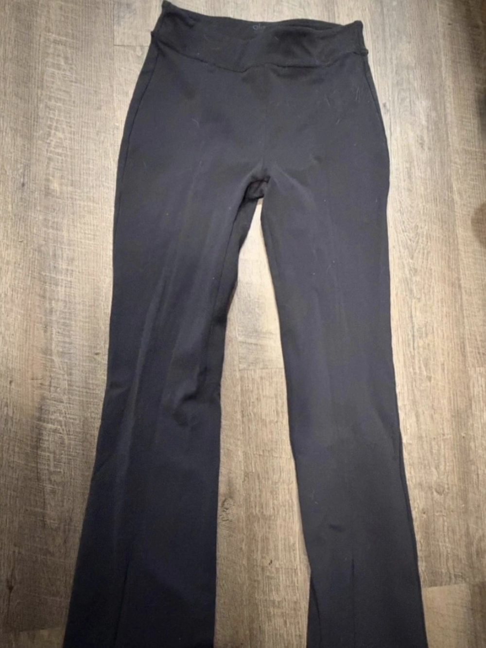 Alo Yoga Black Flare Leggings Women’s Size L